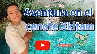 AVENTURA EN EL CENOTE XKITAM [upl. by Honniball837]