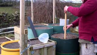 Allotment Diary Preparing the Giant Parsnip amp Carrot Sand Barrels [upl. by Balmuth309]