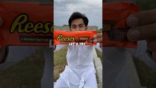 I Tasted Reeses Peanut Butter Cups for the First Time😭foryou [upl. by Dareen]