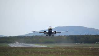 4K Dual Boeing 737MAX Landing amp Dual 737MAX Takeoff at Nuremberg Airport EDDN  planespotting [upl. by Nalyt706]