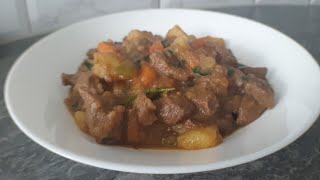 Suqaar Qudaar  Somali Beef Stew With Vegetables [upl. by Sardse130]