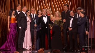 Succession wins Best Cast of a Drama Series at SAG Awards  Acceptance Speech [upl. by Lucas83]