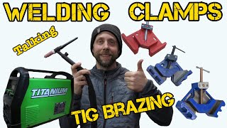 Welding clamps And TIG welding With Titanium 200 [upl. by Noraf]