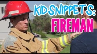 Kid Snippets quotFiremanquot Imagined by Kids [upl. by Audre]