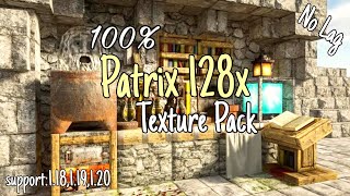 Minecraft 120119118 Shader Patrix 128x Texture Pack For Android [upl. by Solim]