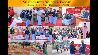 Annual Sports Day Raphalothon 2024  Gems of St Raphaels Academy Indore [upl. by Naoma]