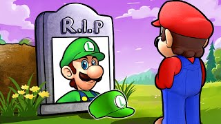 Mario Says Goodbye To Luigi  Funny Animation  The Super Mario Bros Movie [upl. by Jochebed]