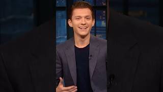 Tom Holland’s awkward moment tomholland marvel celebrities interview shorts [upl. by Barnabe629]