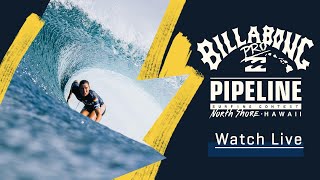 WATCH LIVE Billabong Pro Pipeline  WOMENS FINALS DAY [upl. by Wilbur]