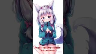 Kayano Ai Mugen No Hana Nightcore with Lyrics [upl. by Adnawal23]