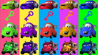 Looking For Disney Cars Lightning McQueen Wrong Head Disney Cars Mater Chick Hudson Keys [upl. by Leunamesoj96]