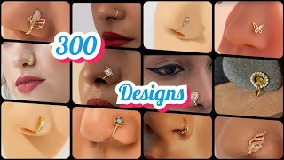 Nose pin designsNose Ring designs💕Gold nose ringGold nose pin sparkledesignideaforallthi2377 [upl. by Nereen401]