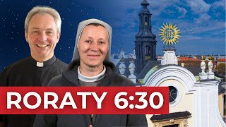 Roraty  TRANSMISJA Z KOŚCIOŁA UNIWERSYTECKIEGO O 630 [upl. by Eiloj]