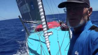 Spirit of Hungary  Nándor Fa  VendéeGlobe201617 onboard [upl. by Alethea]