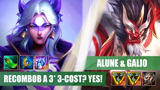 Recombob into a three star four cost Can Galio carry TFT Duos  Teamfight Tactics Set 11 [upl. by Randee]