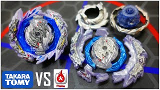 RIP GUILTY LONGINUS Takara Tomy VS Flame  Real VS Fake  Beyblade Burst DB Flame VS Takara Tomy [upl. by Zubkoff]