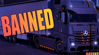 Euro Truck Simulator 2  Incorrect Way  Truckers MP  Calais  Duisburg [upl. by Anirbed]