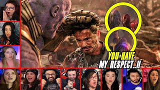 Iron man vs thanos Fight Scene Reaction Compilation  Avengers Infinity War 2018  Mapkrish [upl. by Teragramyram]