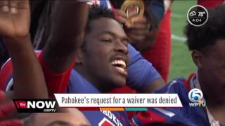 Pahokees request for a waiver was denied [upl. by Eetnom]