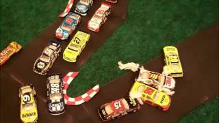 Nascar Stop Motion Twix 220 43 cars [upl. by Eeraj]