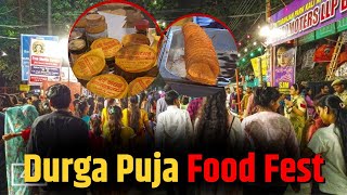 MustTry Foods in Chittaranjan Park During Durga Puja  Bengali Street Food  Tasty Bengali Cuisine [upl. by Maroj]