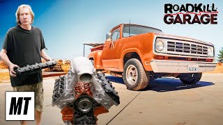 Installing Gen III Hemi in Dulcichs Mopar Muscle Truck  Roadkill Garage [upl. by Sieracki]