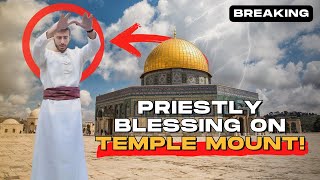 BIBLICAL Kohanim Ascend the Temple Mount  Red Heifer Update [upl. by Aicirpac412]