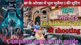 bhoolbhulaiyaa3 movie shooting place orccha orccha fort complete tour with guide jhansi neekharas [upl. by Hugh47]