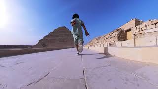 Best place to visit in CairoOldest pyramid in the worldSaqqara Necropolis Step Pyramid of Djoser [upl. by Anaila888]