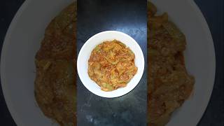 Chappan Kaddu ki Sabji 👌 shorts shortsvideo trending cookingshorts food foodclips indianfood [upl. by Golding557]