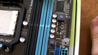 ASUS M4A88TMUSB3 AMD AM3 Motherboard Unboxing [upl. by Amre]