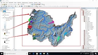 Hydrological modeling in ArcGIS  ArcMap [upl. by Akirehs903]