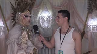 Icesis Couture Interview WERRRK coms Coverage of RuPauls DragCon LA 2024 [upl. by Lacefield]