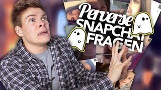 PERVERSE SNAPCHAT FRAGEN  FragJosef [upl. by Nahsar665]