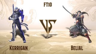 Kerrigan Grøh VS Belial Mitsurugi  FT10 27012019 [upl. by Lenard150]