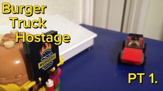 Burger Truck Hostage Pt 1  V1bezStopMotion [upl. by Norbie456]