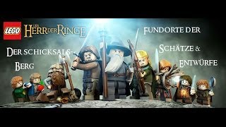 Lego Herr der Ringe Schätze und Entwürfe Guide  Der Schicksalsberg [upl. by Oran]