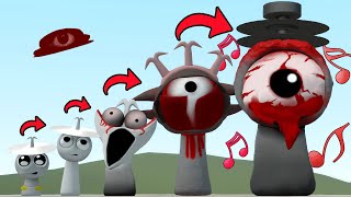 NEW HORROR EVOLUTION SILVER SPRUNKI PHASE SONG In Garrys Mod [upl. by Wolfson97]