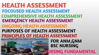 HEALTH ASSESSMENT BSC nursing SYLLABUS [upl. by Fife]