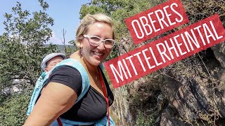 Oberes Mittelrheintal mit Kindern  Jugendherberge Oberwesel  Rheinschleife Boppard  Loreley [upl. by Aleck]