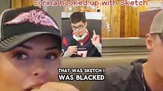 Corinna Kopf HOOKED UP with Sketch 😳 [upl. by Rodrick]