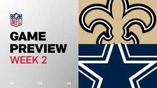 New Orleans Saints vs Dallas Cowboys  2024 Week 2 Game Preview [upl. by Duarte425]