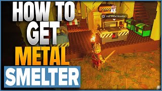 How To Unlock The Metal Smelter In LEGO Fortnite [upl. by Brynne]