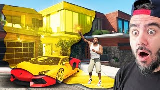 ARABAYA DOKUNDUM ALTIN ARABA OLDU  GTA 5 MODS [upl. by Leonelle]