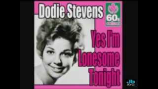 Dodie Stevens  Yes Im Lonesome Tonight answer song [upl. by Birgitta15]