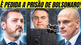 É PEDIDA A PRISÃO DE BOLSONARO E MAURO CID TÁ LASCADO [upl. by Nrubliw642]