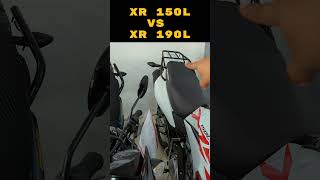 XR 150L VS XR 190L DIFERENCIAS [upl. by Ahcsat354]