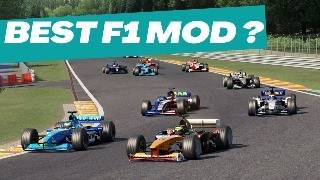 New F1 1999 Mod in Action EPIC Spa battles [upl. by Howlond]