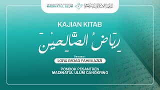 KAJIAN KITAB RIYADHUS SHOLIHIN  HADIST KE 1468  LORA IMDAD FAHMI AZIZI [upl. by Ibbob421]