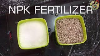 NPK Fertilizer for Plant Application in Gardening How Much and How to Use  English [upl. by Rybma241]